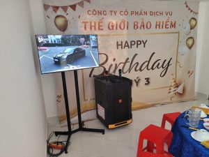 Cho thuê bộ loa 1100w và tivi giá chỉ từ 800.000/ngày